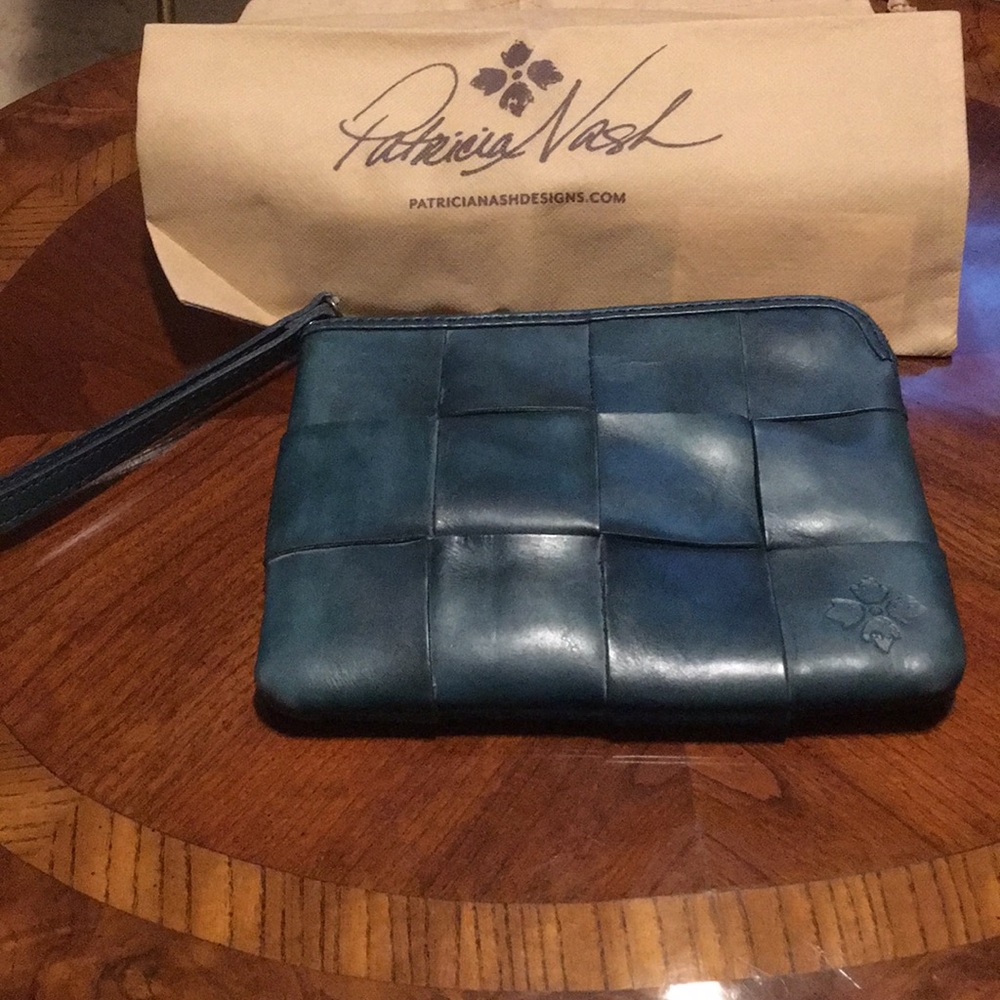 Authentic ‘Patricia Nash’ Blue Clutch